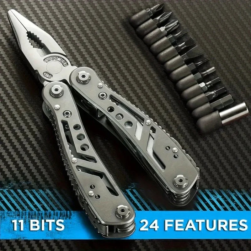 Camping Cooking Knives - 24in1 Multitool All In One Multi