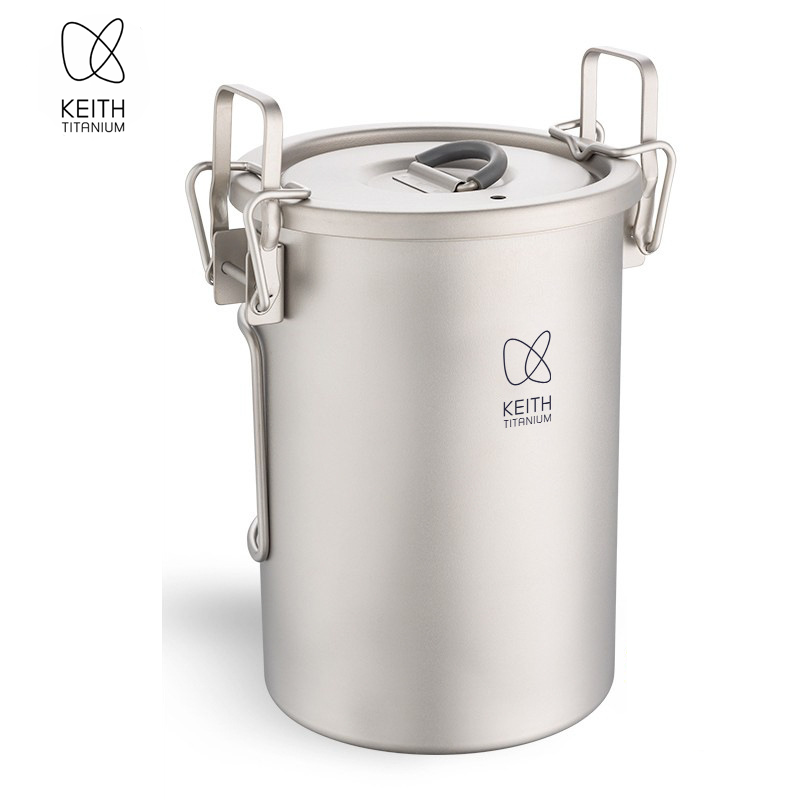 KEITH Pure Titanium Rice Cooke - Camping Cooking Ware recension och pris