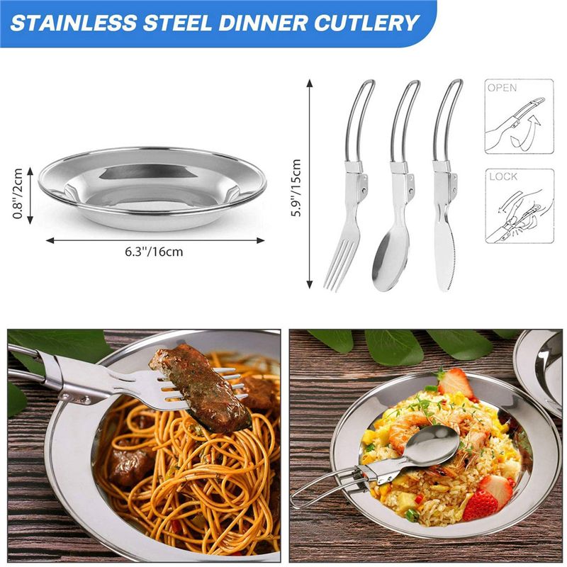 【BUYERS】Camping Cookware Porta - Camping Cooking Pots And Pans recension och pris