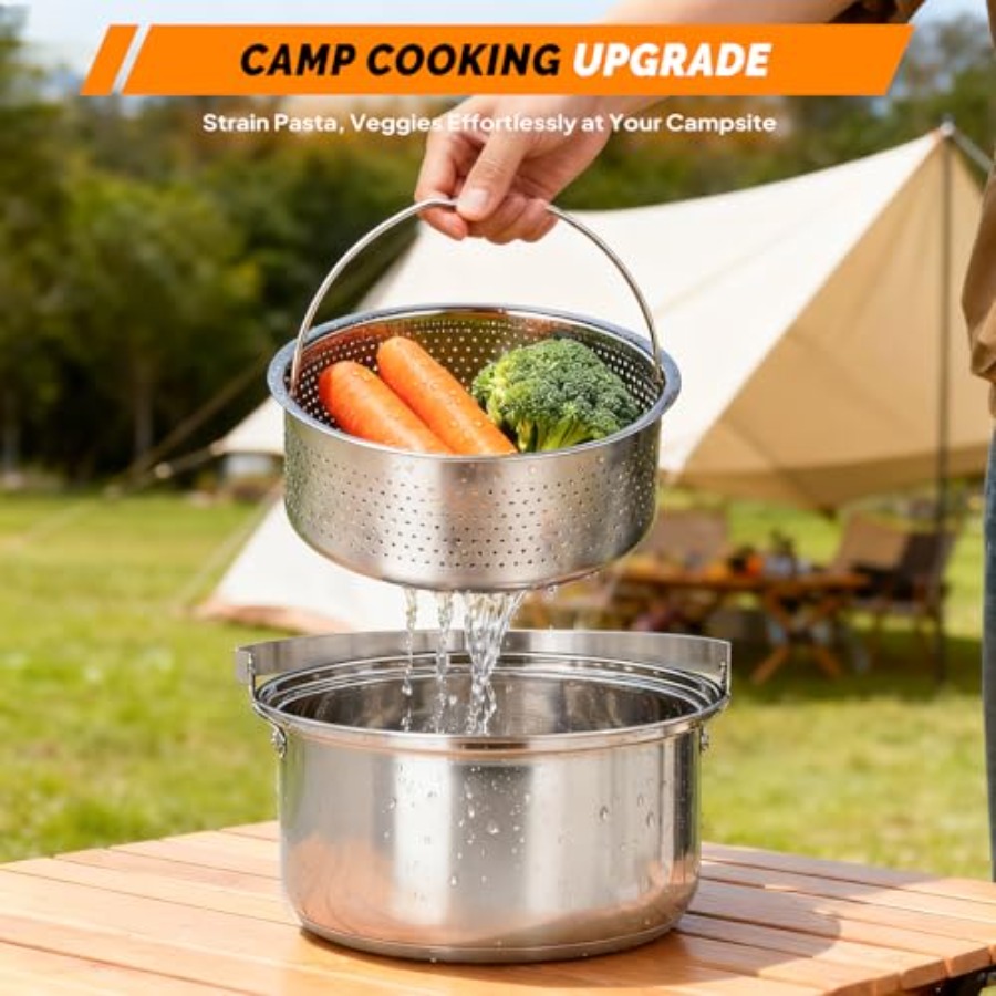 Camping Cookware Set, Lightwei - Camping Cooking Mess Kit recension och pris