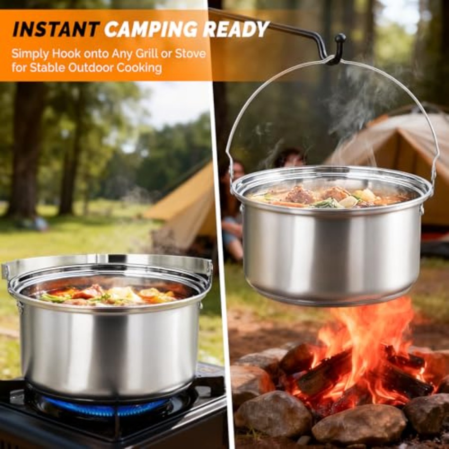 Camping Cookware Set, Lightwei - Camping Cooking Mess Kit recension och pris