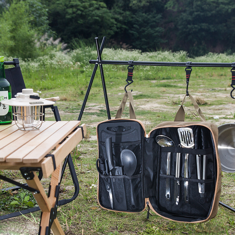 8pcs Camping Kitchen Cookware  - Camping Cooking Pots And Pans recension och pris