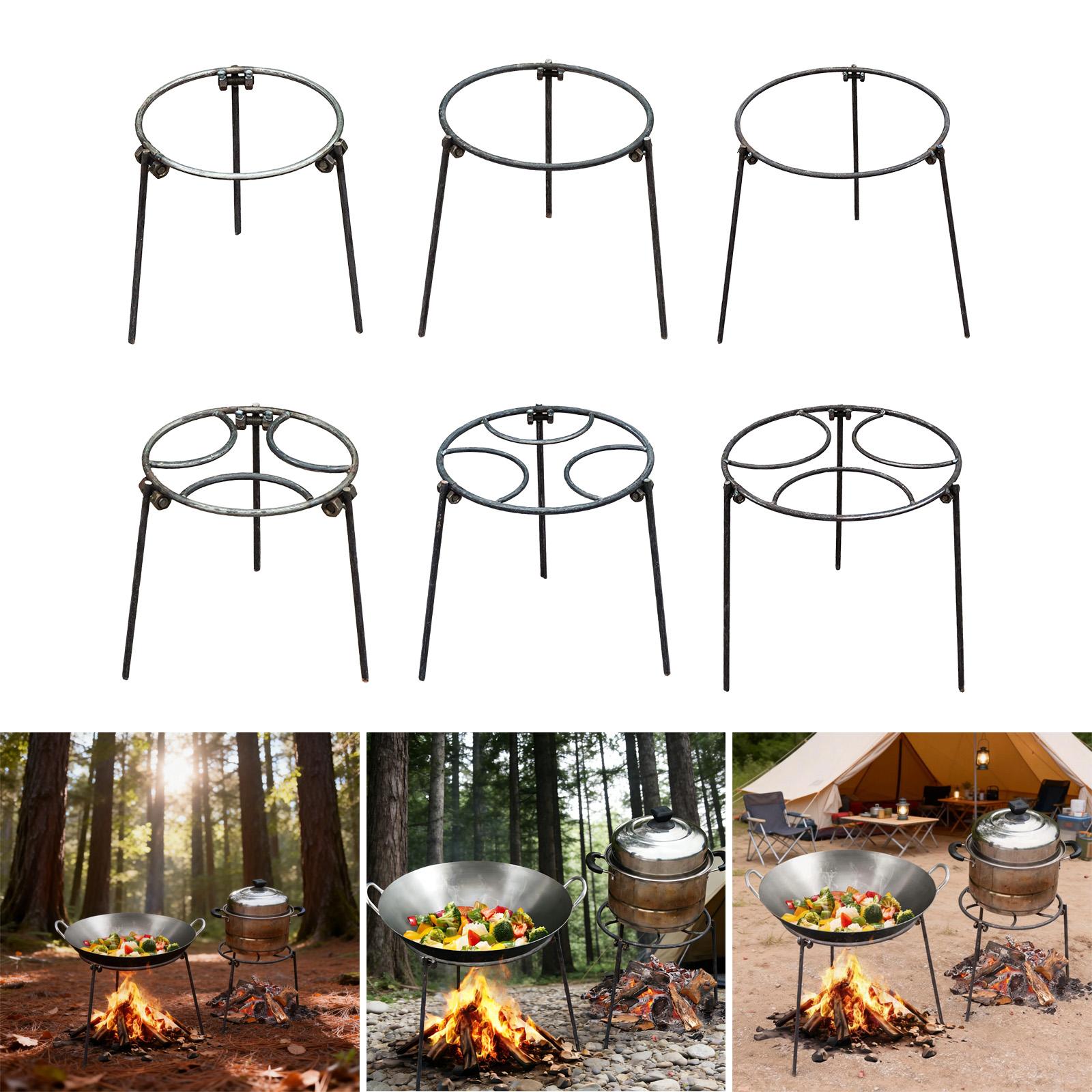 Campfire Tripod Folding Grill  - Camping Cooking Pot Tripod recension och pris