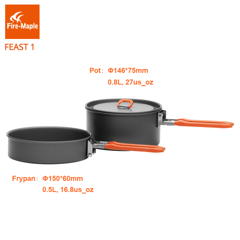 Fire Maple Feast 1 Outdoor Cam - Camping Cooking Pots And Pans recension och pris