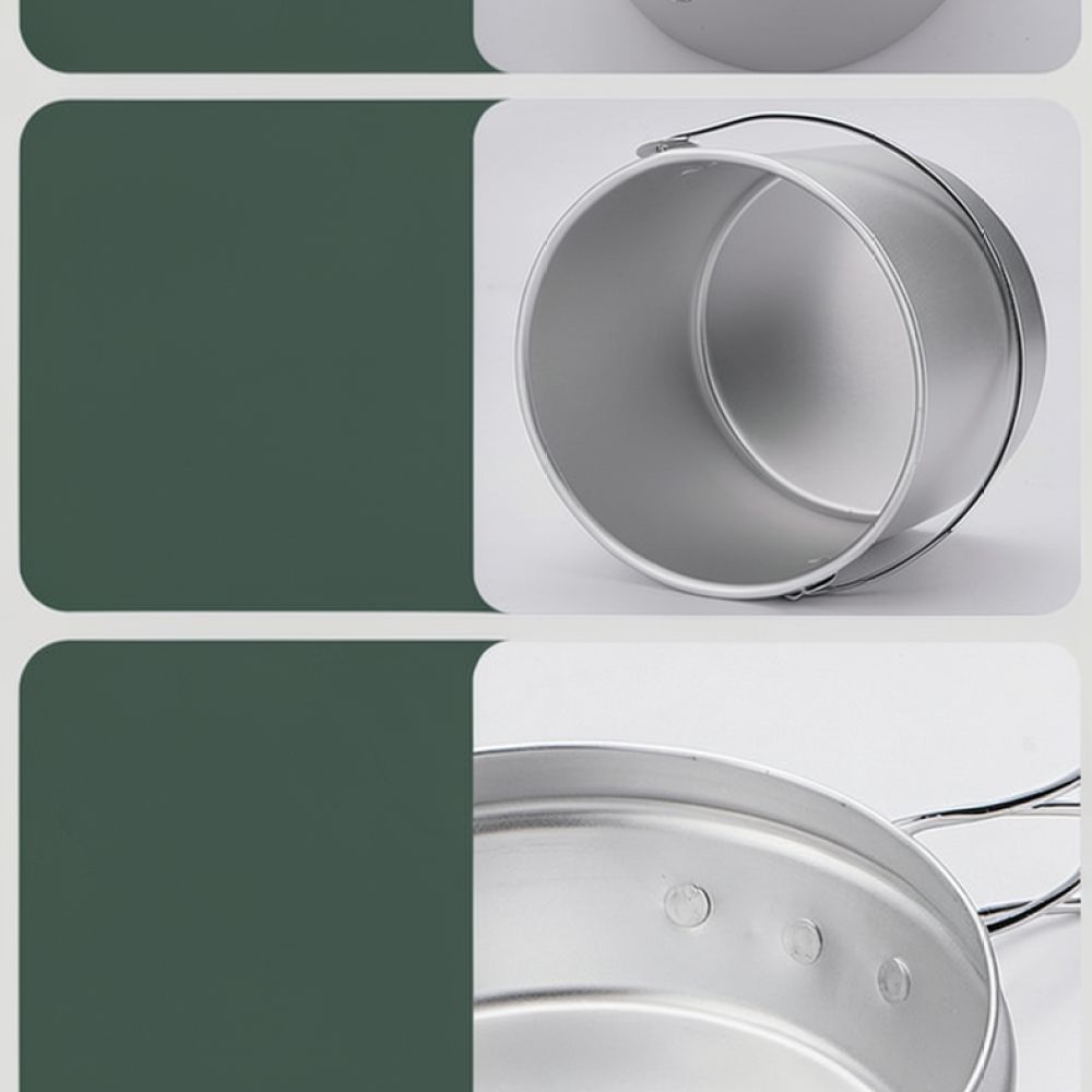 Portable Aluminum Camping Cook - Camping Cooking Mess Kit recension och pris