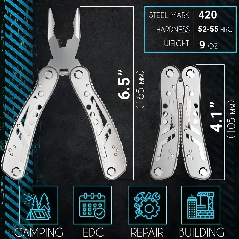 24in1 Multitool All In One Mul - Camping Cooking Knives recension och pris