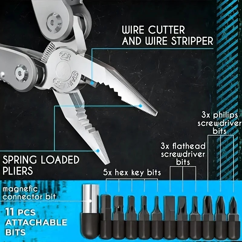24in1 Multitool All In One Mul - Camping Cooking Knives recension och pris