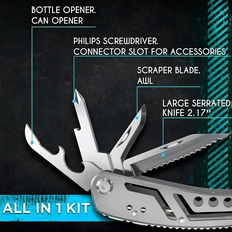 24in1 Multitool All In One Mul - Camping Cooking Knives recension och pris