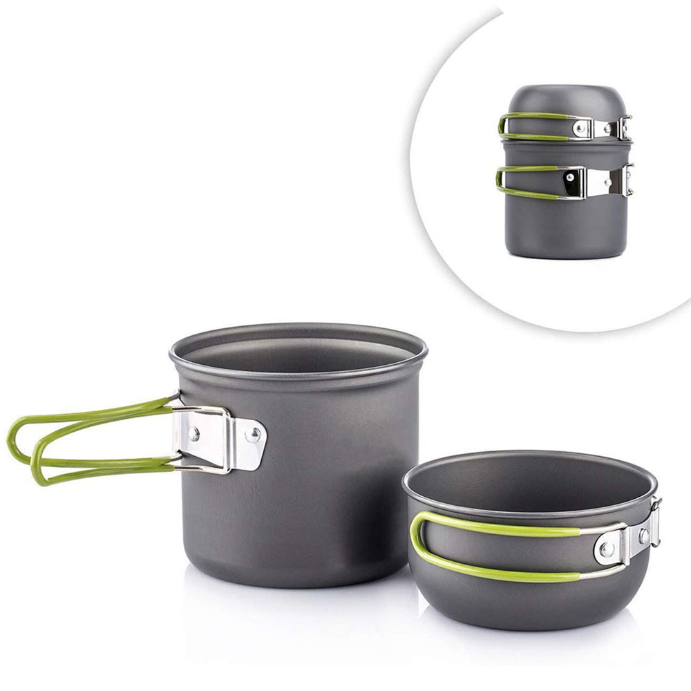 Ultralight Camping Pots Cookwa - Camping Cooking Pots And Pans recension och pris
