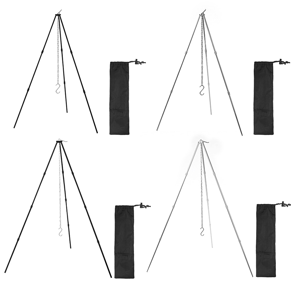 Outdoor Cooking Tripod Portabl - Camping Cooking Pot Tripod recension och pris