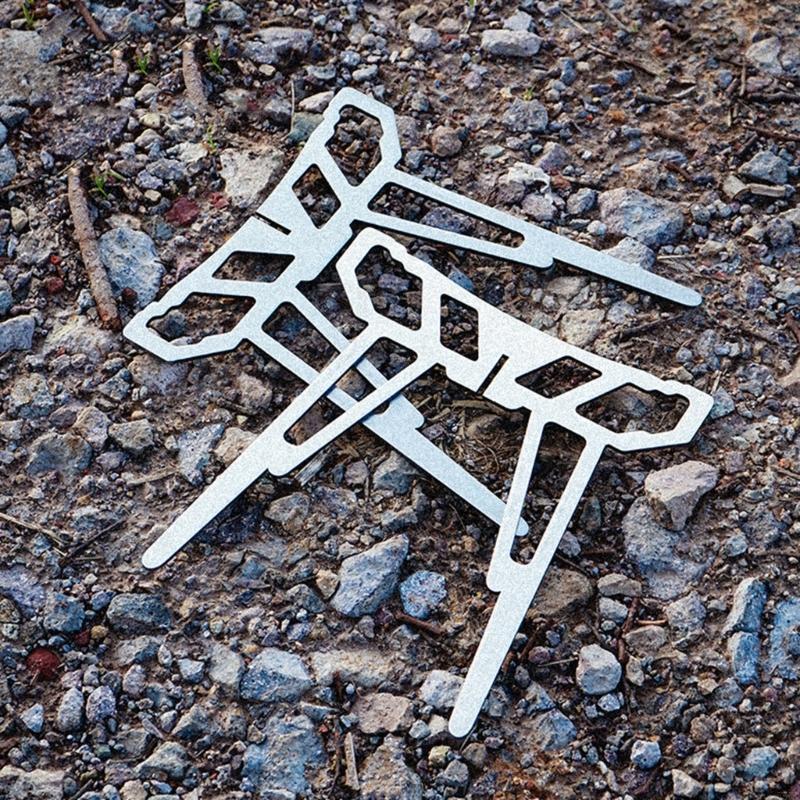 55KD Foldable Camp Stove Base  - Camping Cooking Pot Tripod recension och pris