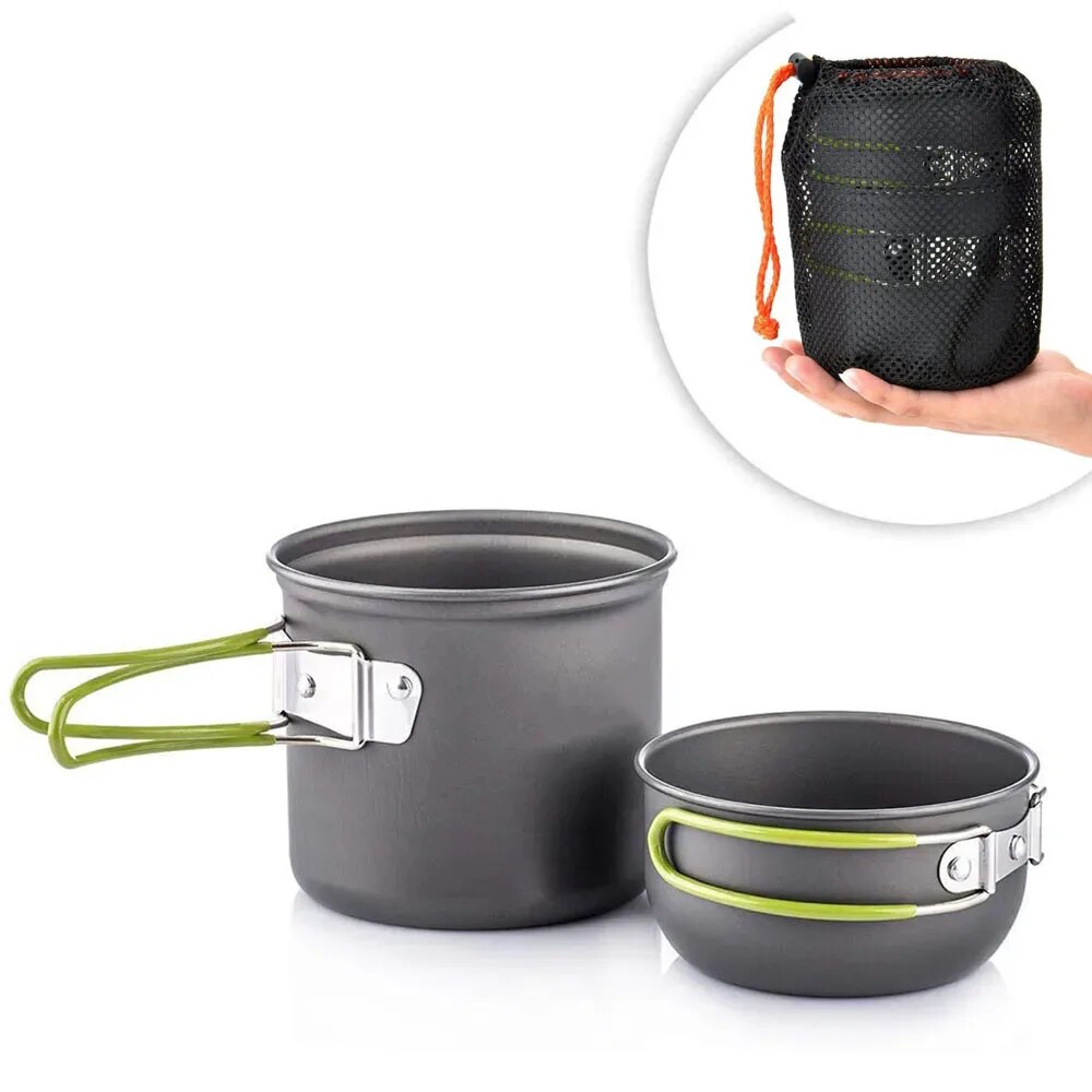 Camping Cookware Mess Kit Ultr - Camping Cooking Mess Kit recension och pris