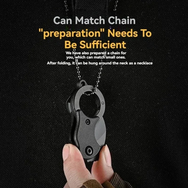 Mini Keychain Pocket Knife Sta - Camping Cooking Knives recension och pris