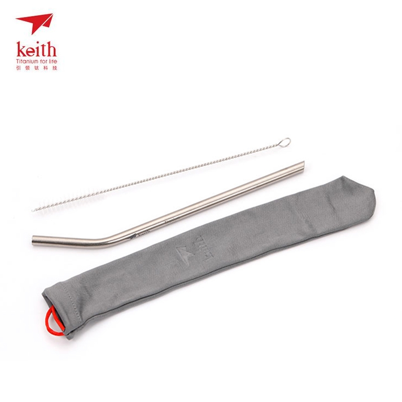 Keith Titanium Drinking Straw  - Camping Cooking Food recension och pris
