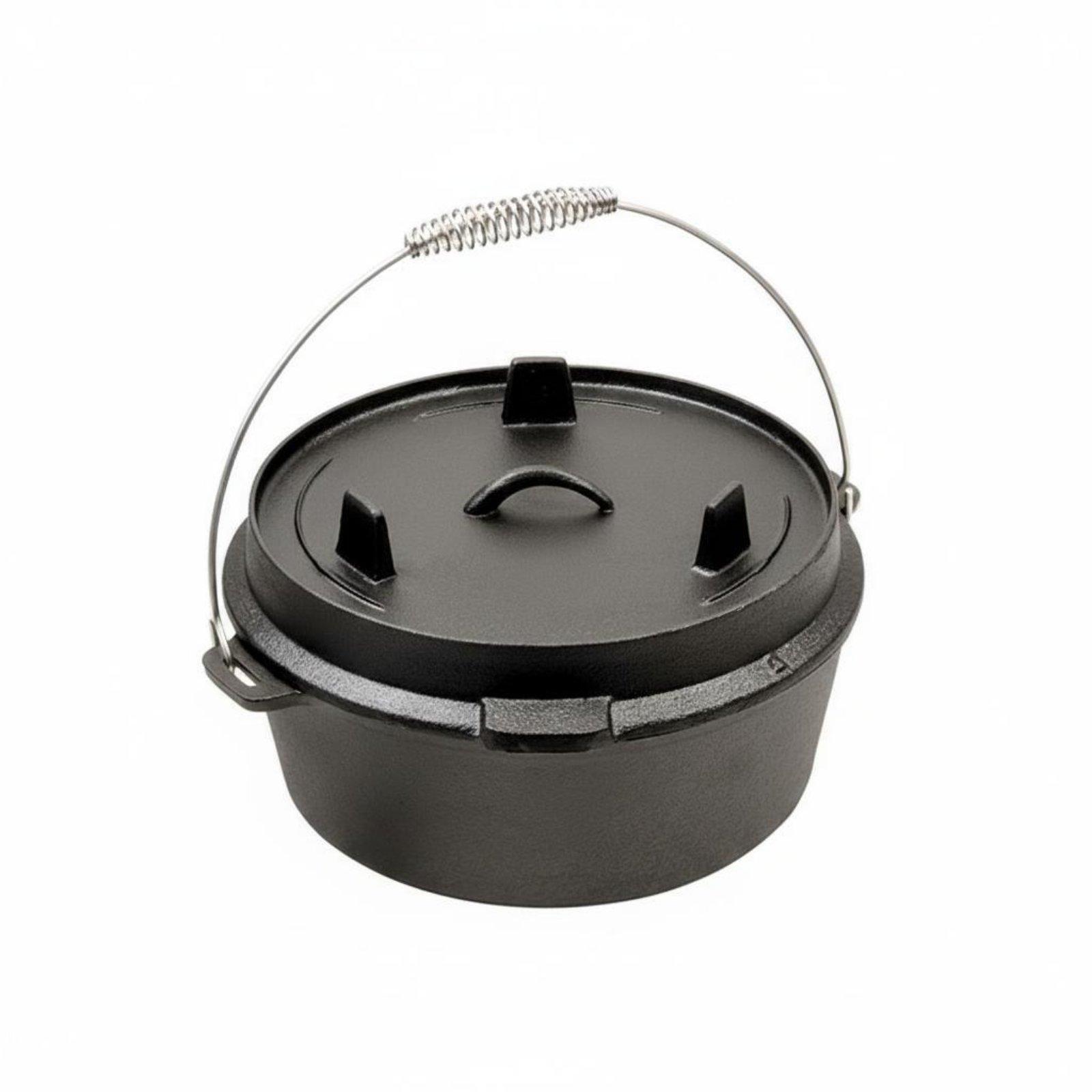 Outdoor Cast Iron Dutch Oven C - Camping Cooking Dutch Oven recension och pris