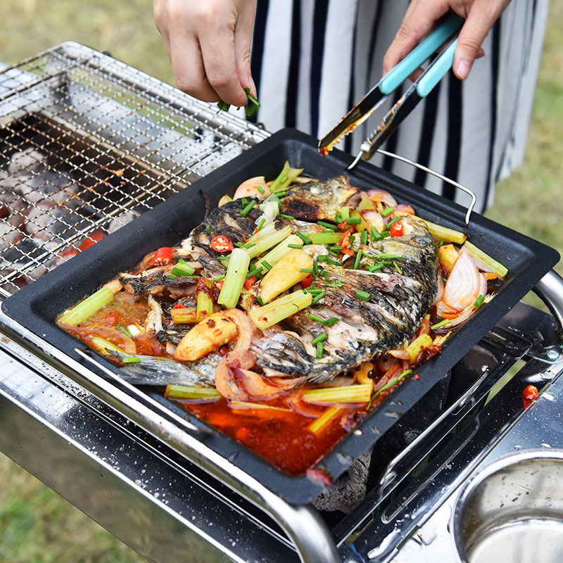 Outdoors Thick Square Grill Pa - Camping Cooking Ware recension och pris