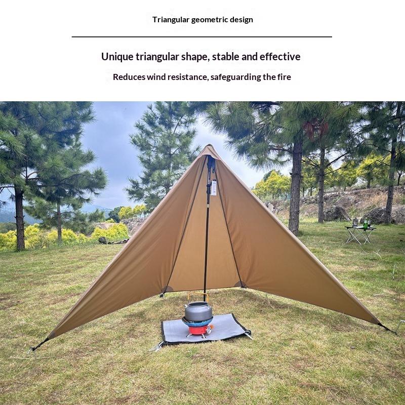 Camping Stove Windbreak 20D Ny - Camping Cooking Windscreen recension och pris