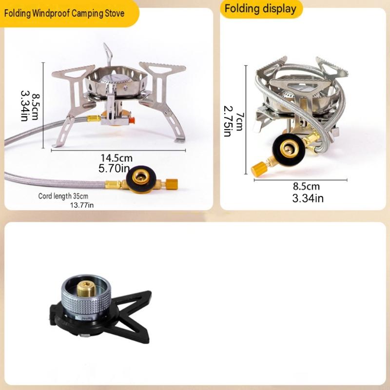   Outdoor Cooking Gas Stove wi - Camping No Cooking Meals recension och pris