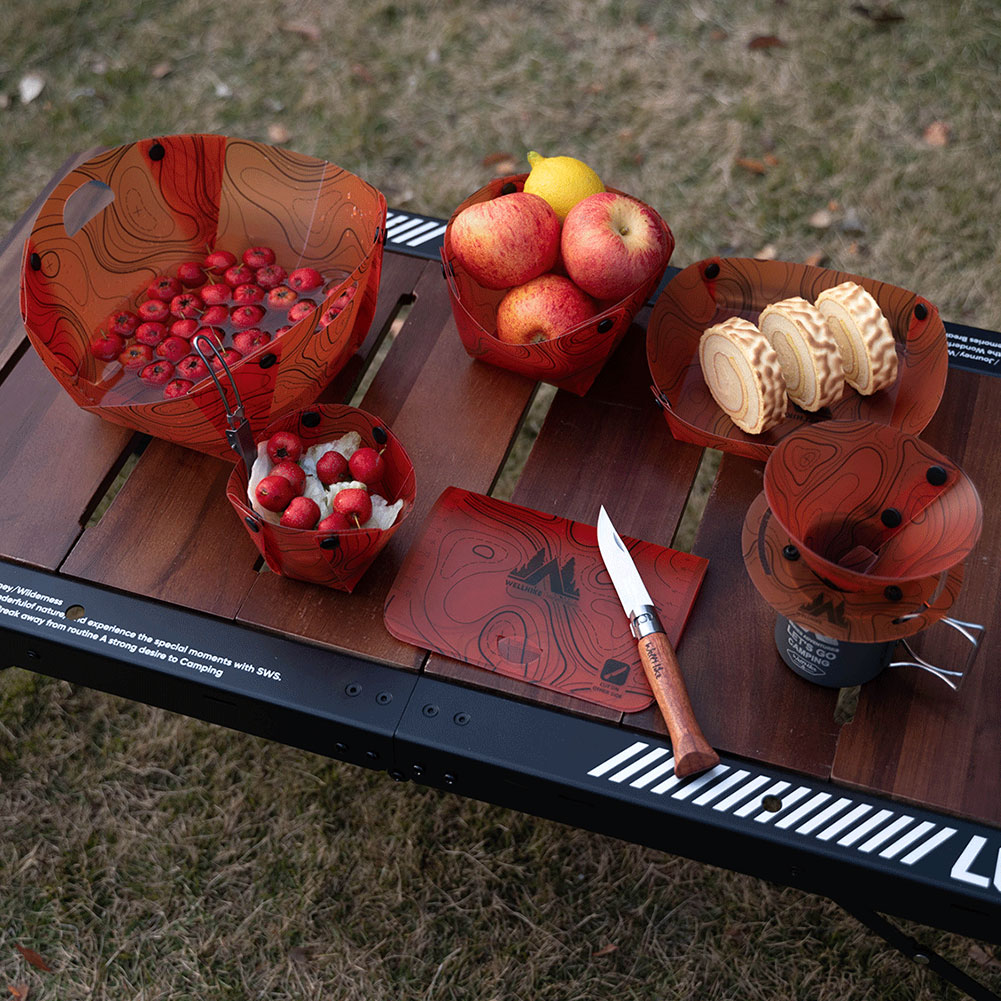 Outdoor Lightweight Folding Ta - Camping Cooking Ware recension och pris