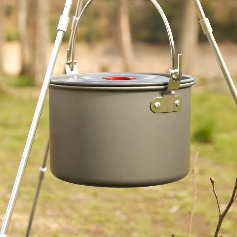 4L Camping Hanging Pots Campin - Camping Cooking Pot Tripod recension och pris