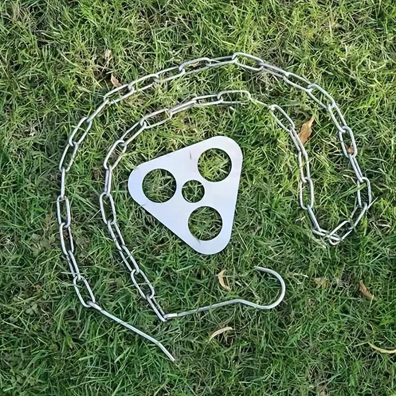 Outdoor Smooth and Rust Free C - Camping Cooking Pot Tripod recension och pris