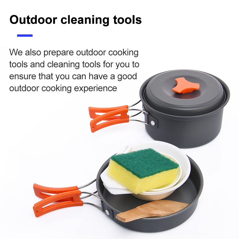 Widesea Camping Outdoor Cookwa - Camping Cooking Pots And Pans recension och pris