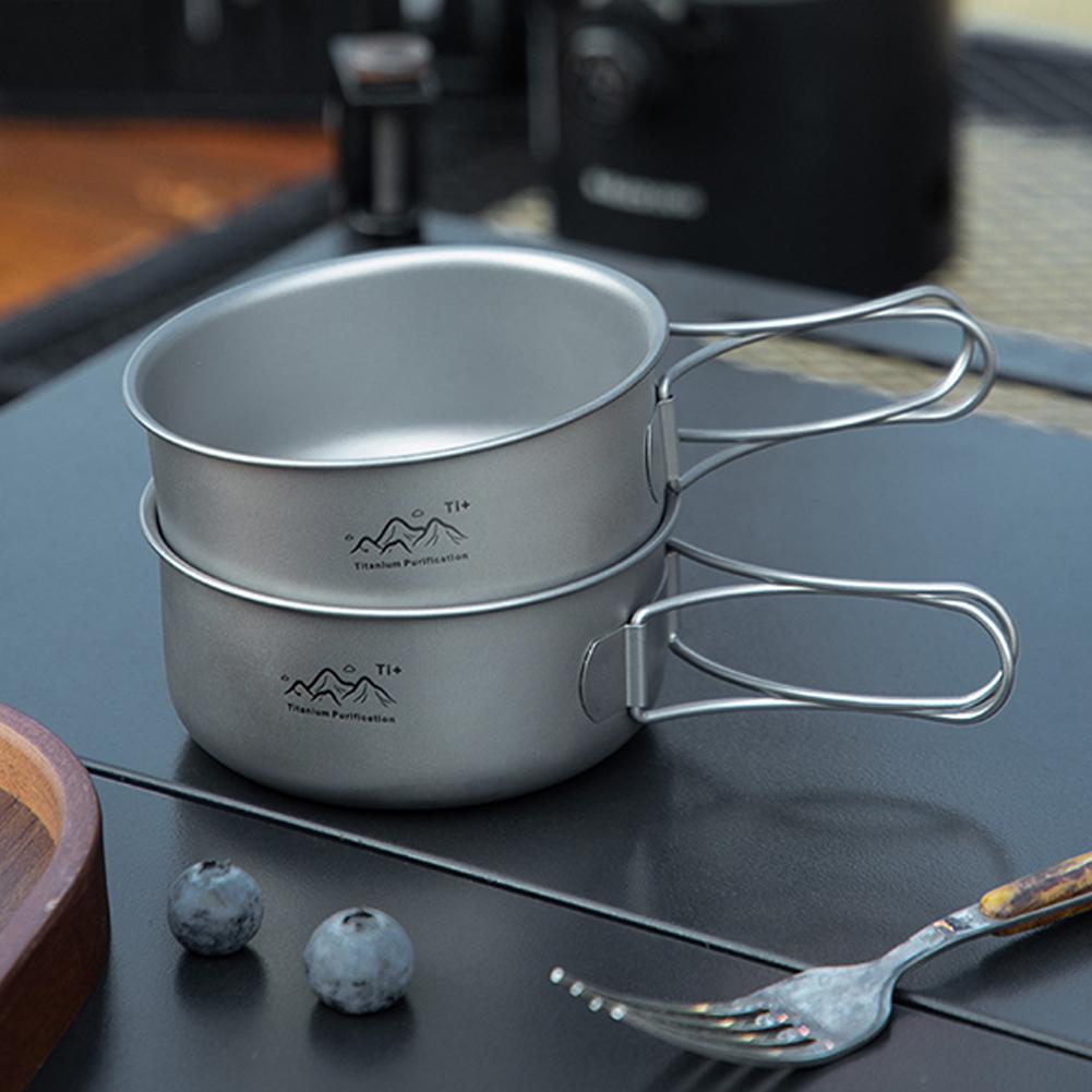 Ultralight Camping Pot Portabl - Camping No Cooking Meals recension och pris