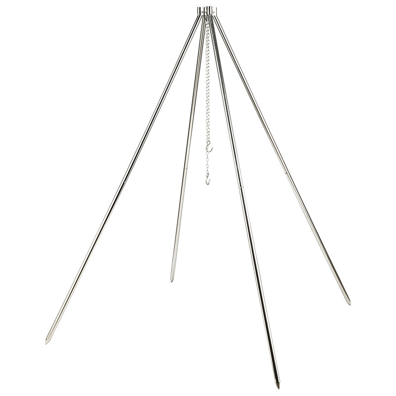 Stainless Steel Camping Tripod - Camping Cooking Dutch Oven recension och pris