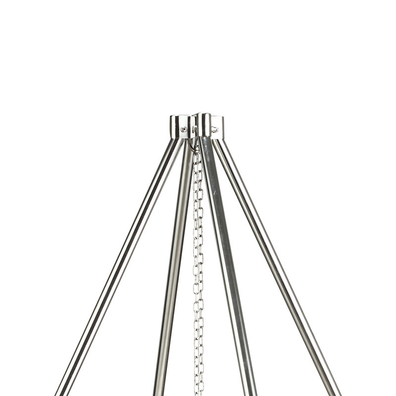 Stainless Steel Camping Tripod - Camping Cooking Dutch Oven recension och pris