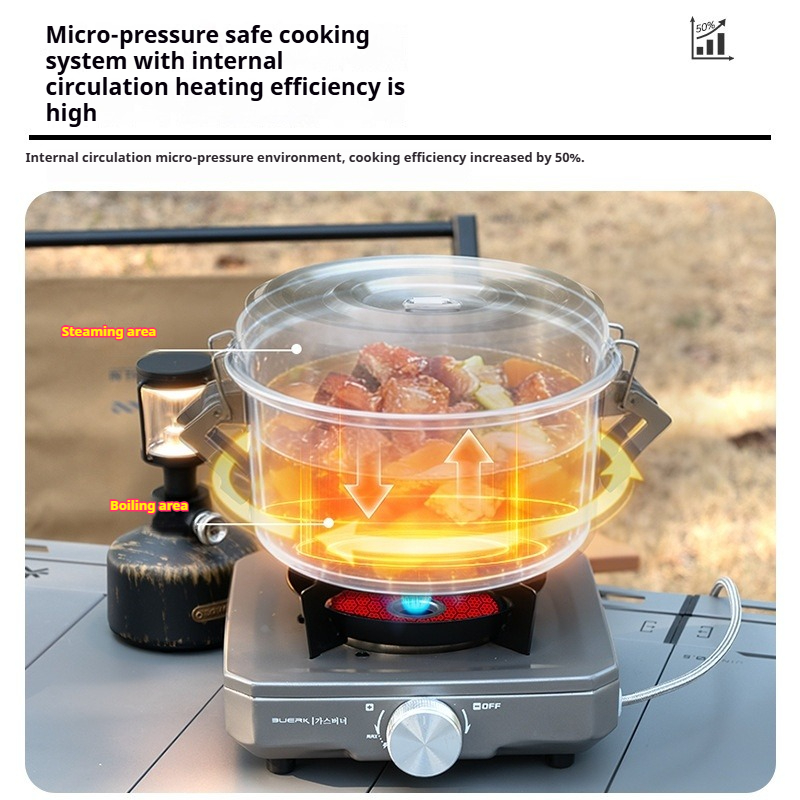 BUERK Outdoor Camping Steamer  - Camping Cooking Pots And Pans recension och pris