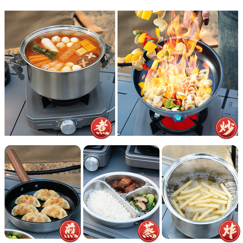 BUERK Outdoor Camping Steamer  - Camping Cooking Pots And Pans recension och pris
