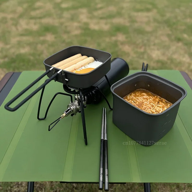 Outdoor Camping Folding Pot Po - Camping No Cooking Meals recension och pris
