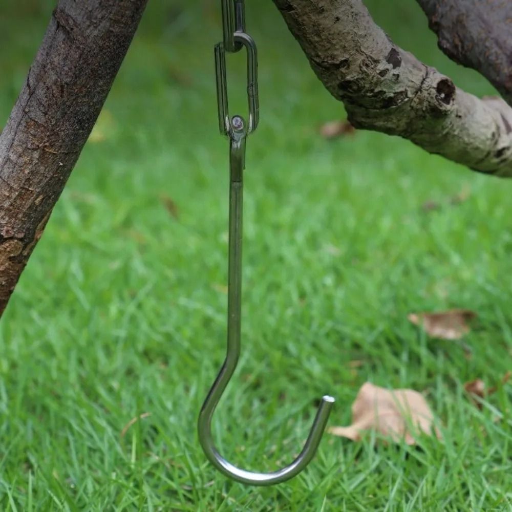 Hanging Pot Bracket Portable B - Camping Cooking Pot Tripod recension och pris