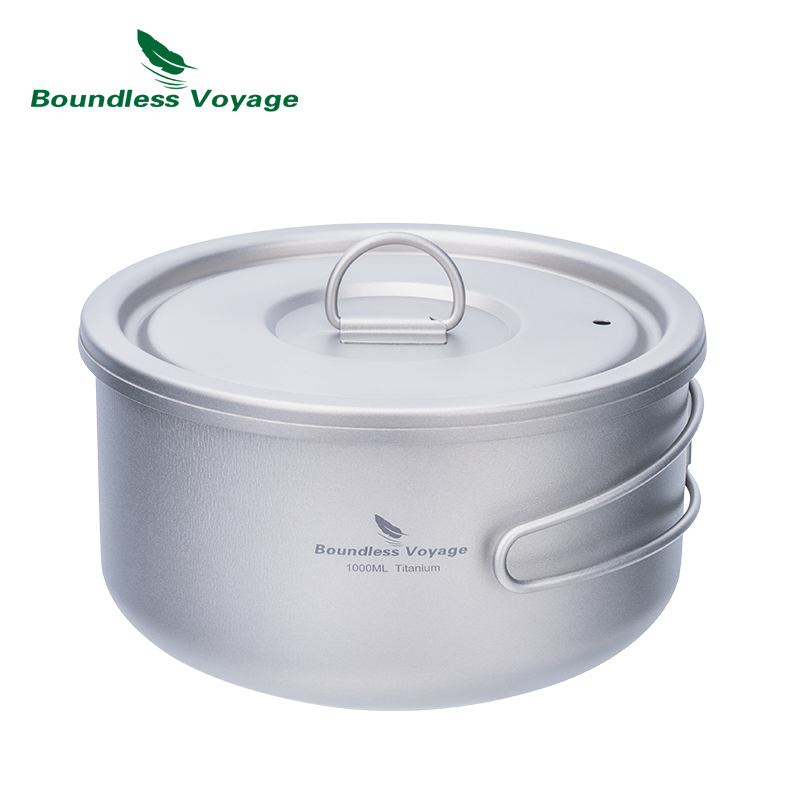 Boundless Voyage Titanium Camp - Camping Cooking Ware recension och pris