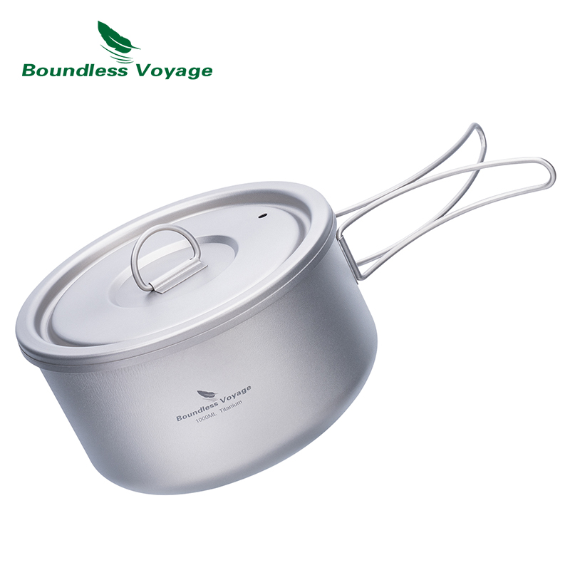 Boundless Voyage Titanium Camp - Camping Cooking Ware recension och pris