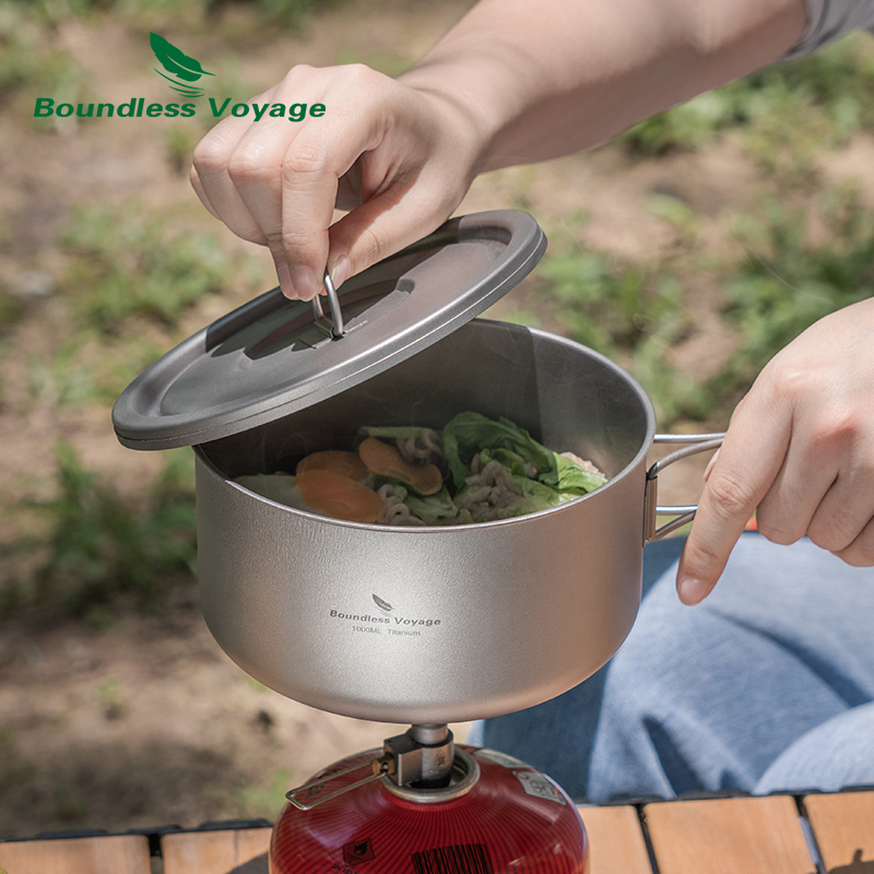 Boundless Voyage Titanium Camp - Camping Cooking Ware recension och pris