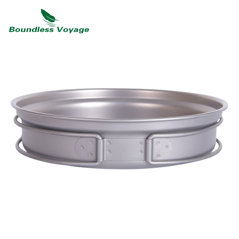 Boundless Voyage Titanium Pot  - Camping Cooking Mess Kit recension och pris