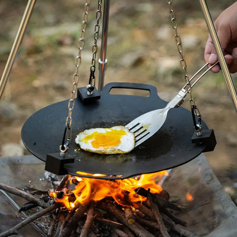 Aluminum Camping Bonfire Tripo - Camping Cooking Pot Tripod recension och pris