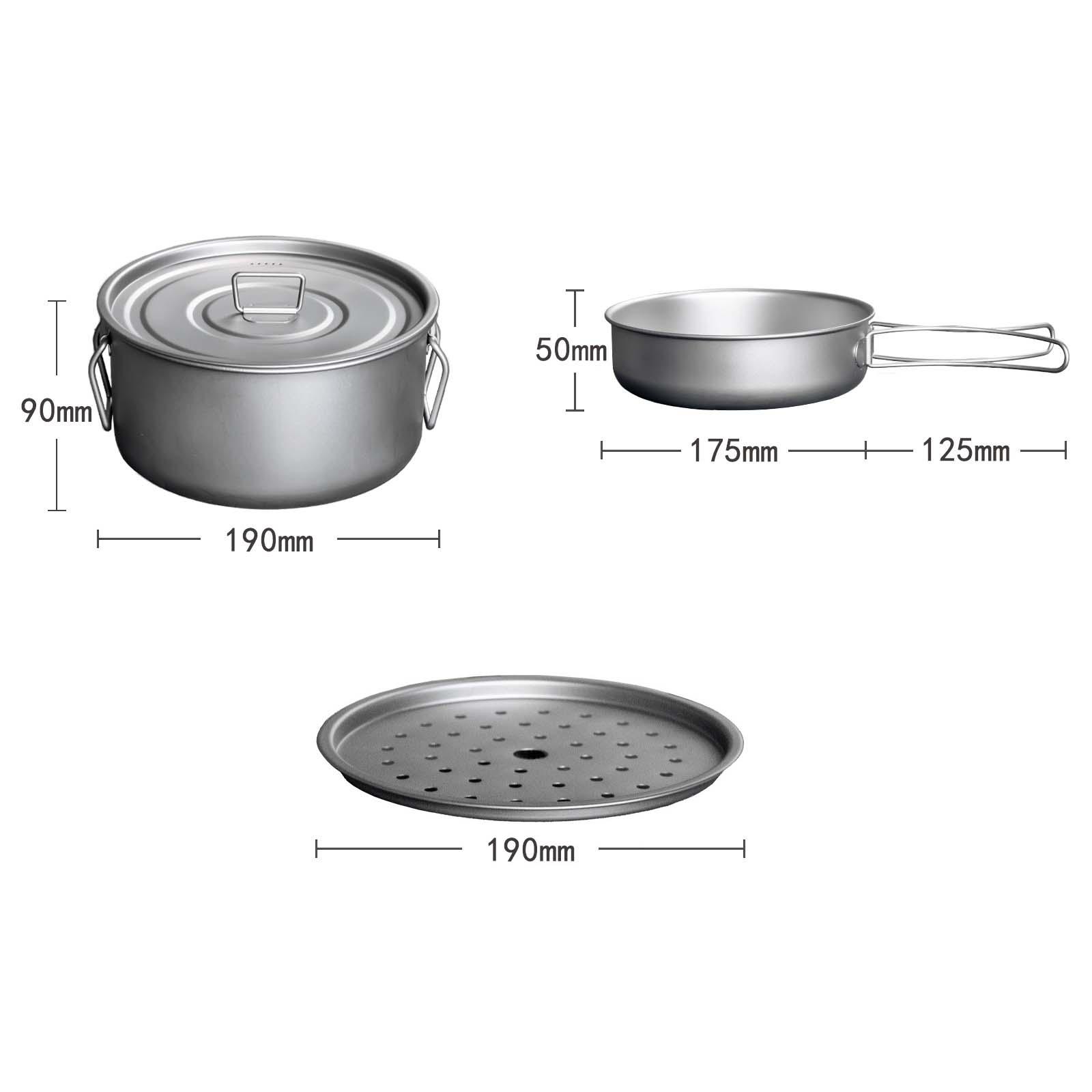 Camping Cookware Mess Kit Acce - Camping Cooking Mess Kit recension och pris