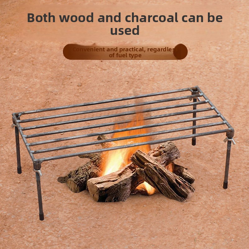 Steel Tripod Pot Stand Outdoor - Camping Cooking Pot Tripod recension och pris