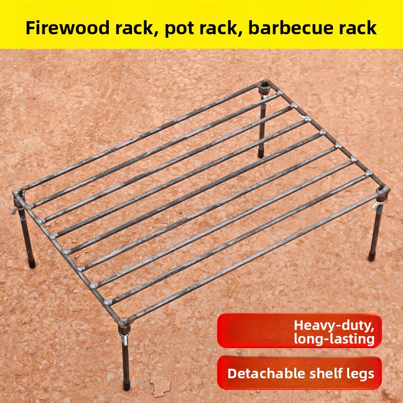Steel Tripod Pot Stand Outdoor - Camping Cooking Pot Tripod recension och pris