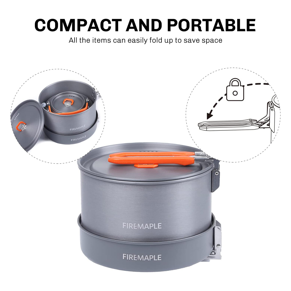 Fire Maple Camping Cookware Ut - Camping Cooking Pots And Pans recension och pris