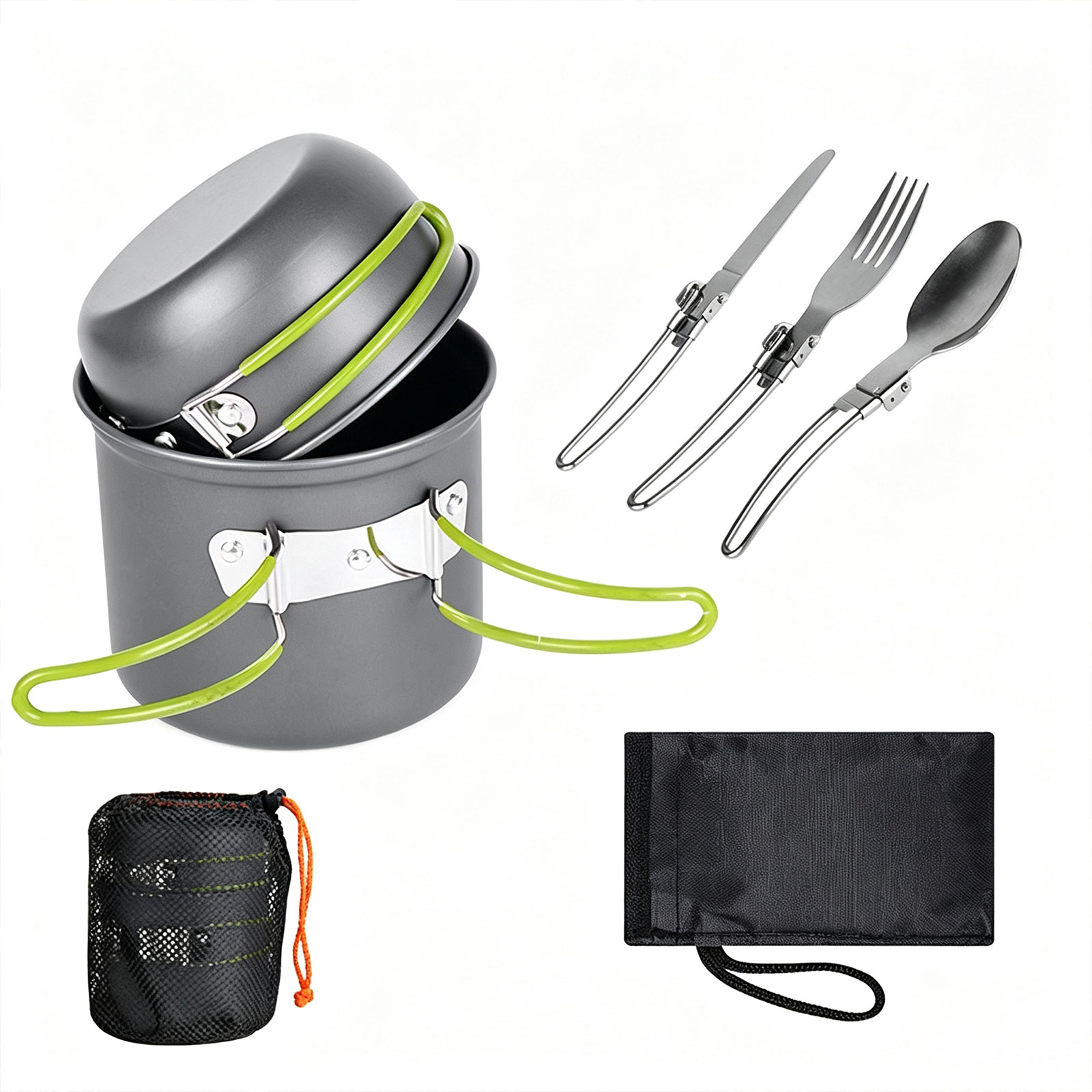 Camping Cookware Mess Kit Ultr - Camping Cooking Mess Kit recension och pris