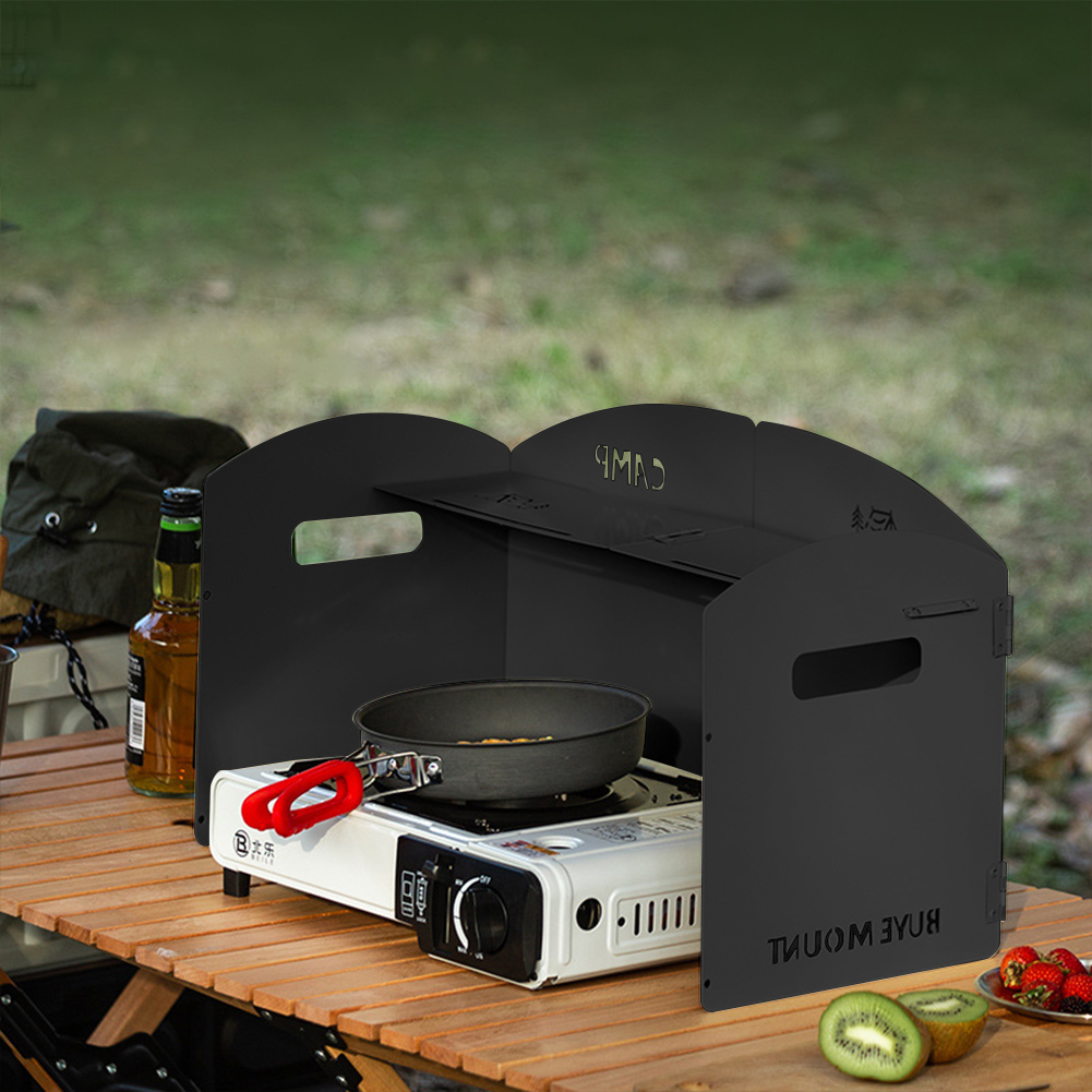 Foldable Camping Gas Stove Win - Camping Cooking Windscreen recension och pris