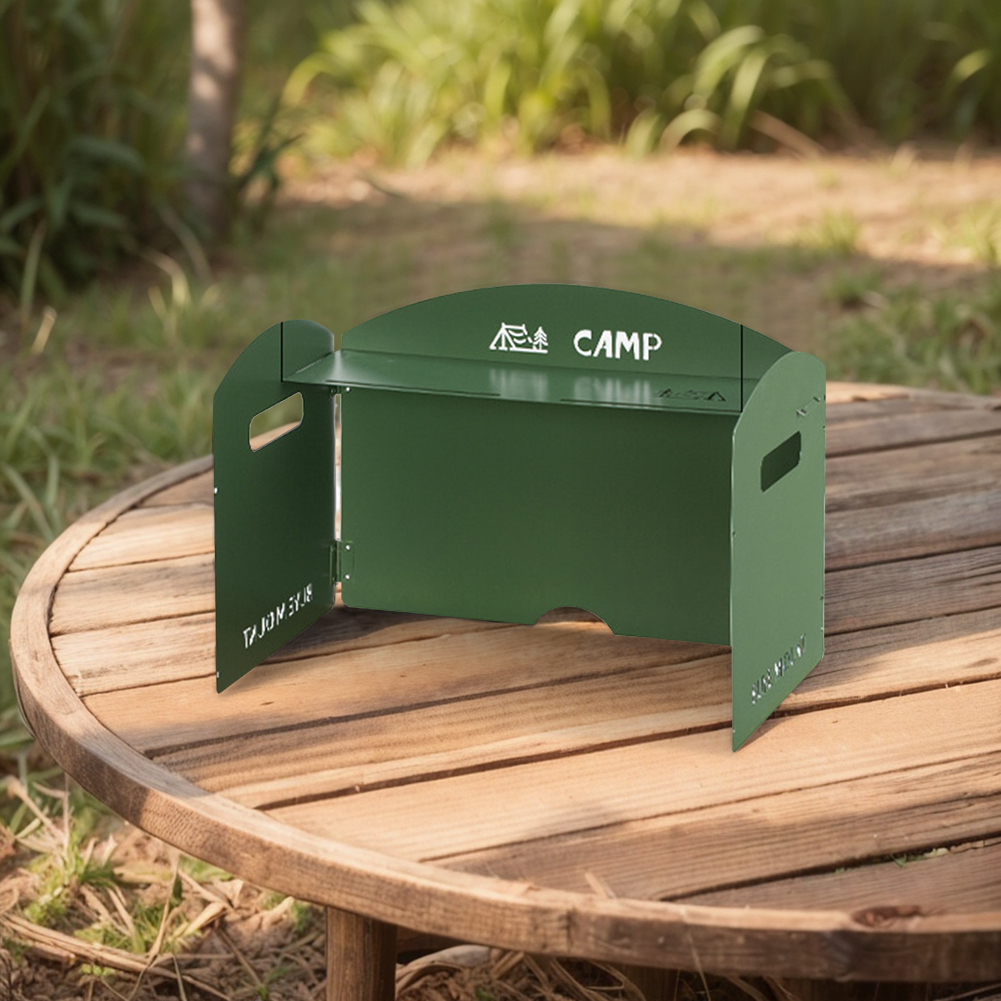 Foldable Camping Gas Stove Win - Camping Cooking Windscreen recension och pris
